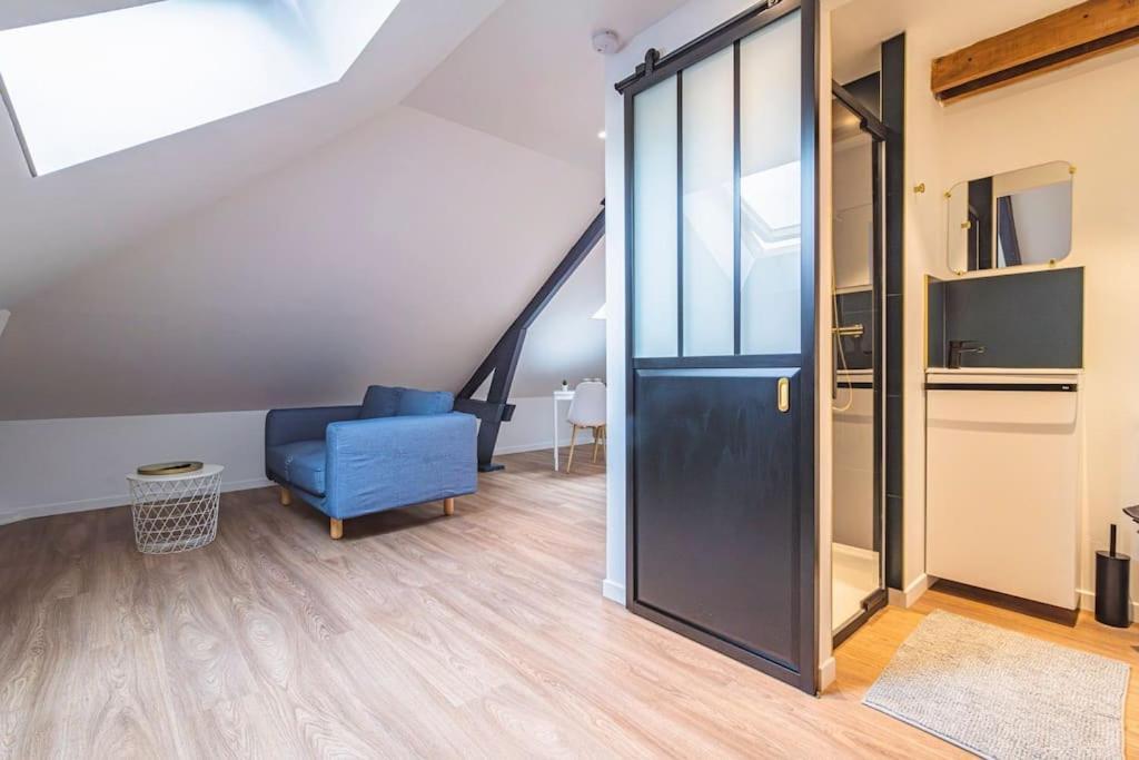 L'Azur Dore, Studio Pour 2 Voyageurs Isles-sur-Suippe Esterno foto