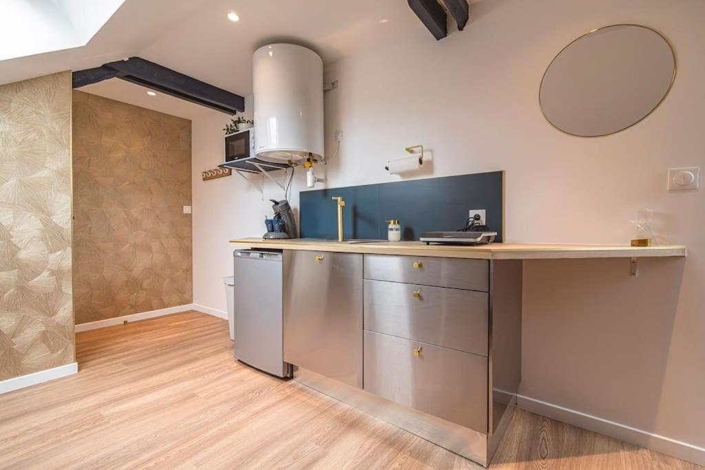 L'Azur Dore, Studio Pour 2 Voyageurs Isles-sur-Suippe Esterno foto