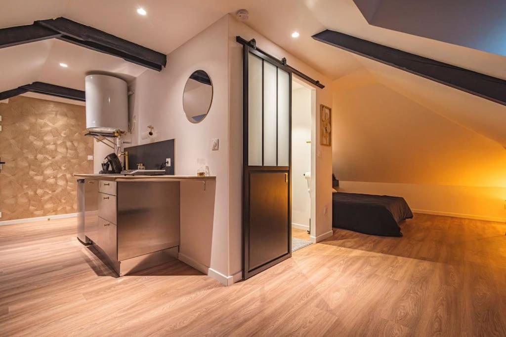 L'Azur Dore, Studio Pour 2 Voyageurs Isles-sur-Suippe Esterno foto